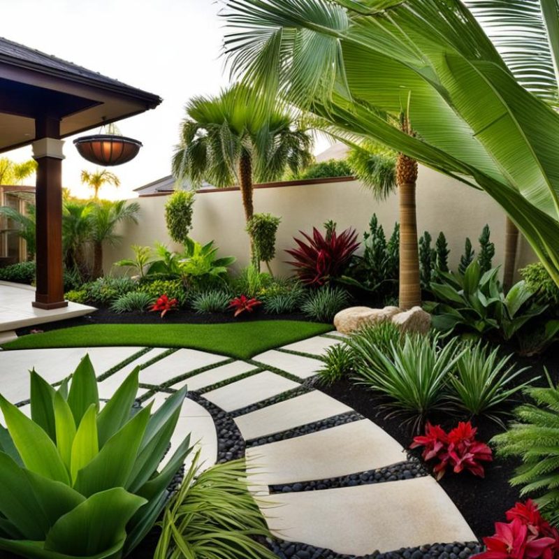 A Modern Backyard