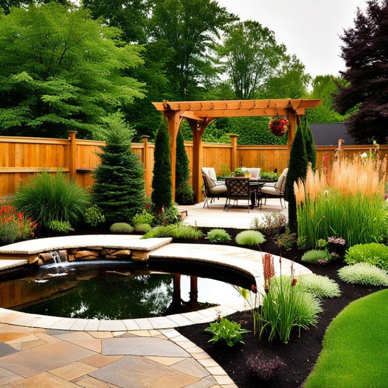 Aquatic Garden Landscape