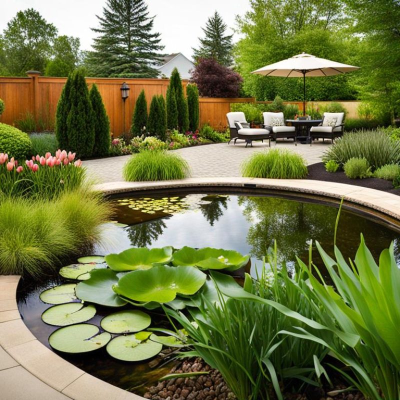 Aquatic Garden Landscape