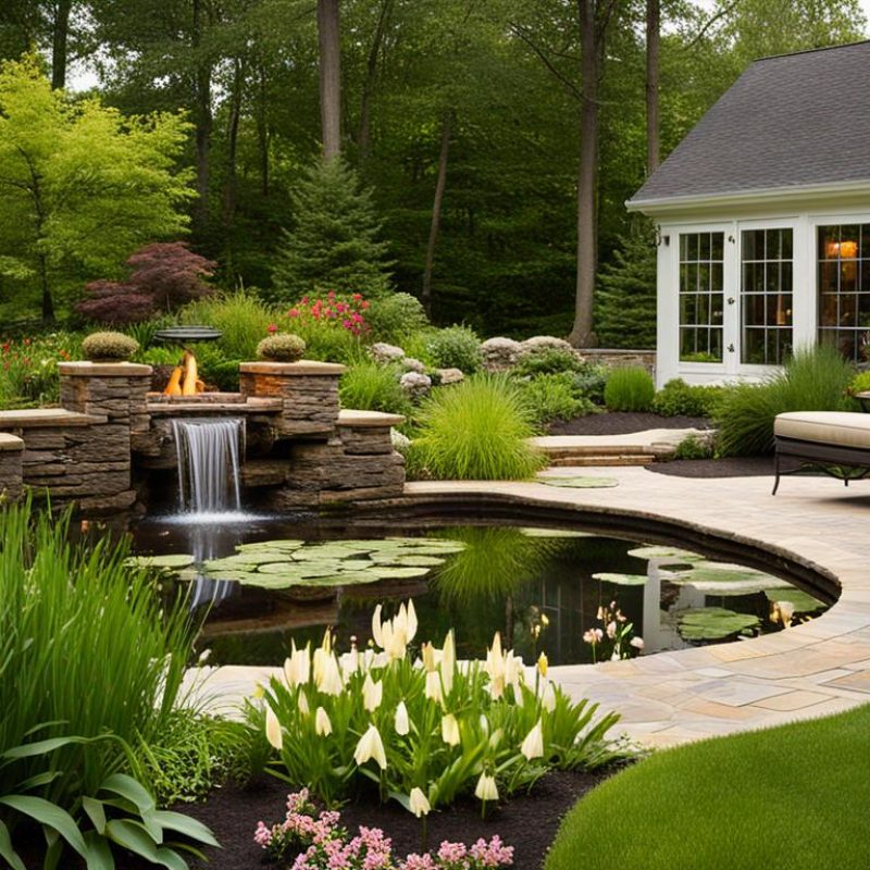 Aquatic Garden Landscape