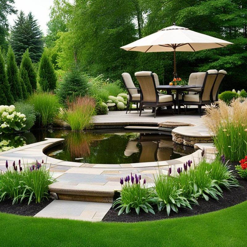 Aquatic Garden Landscape