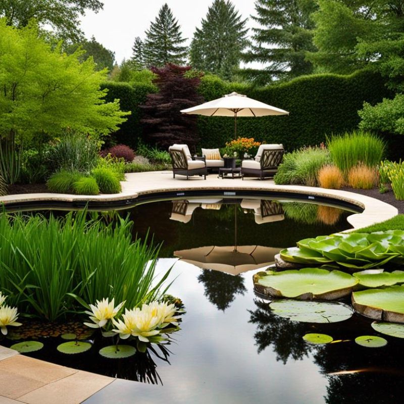 Aquatic Garden Landscape