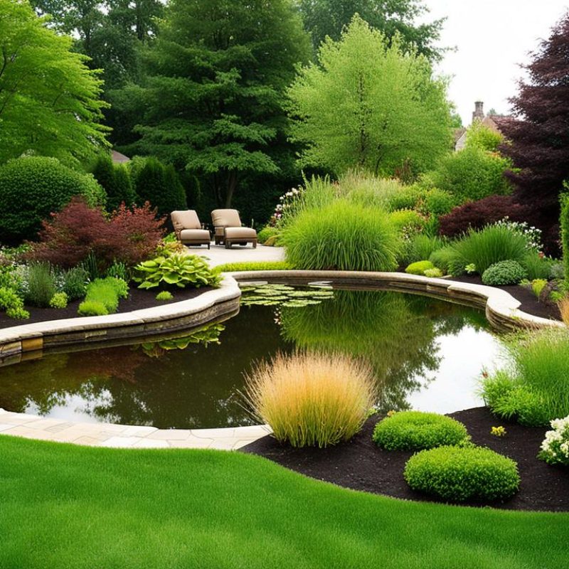 Aquatic Garden Landscape