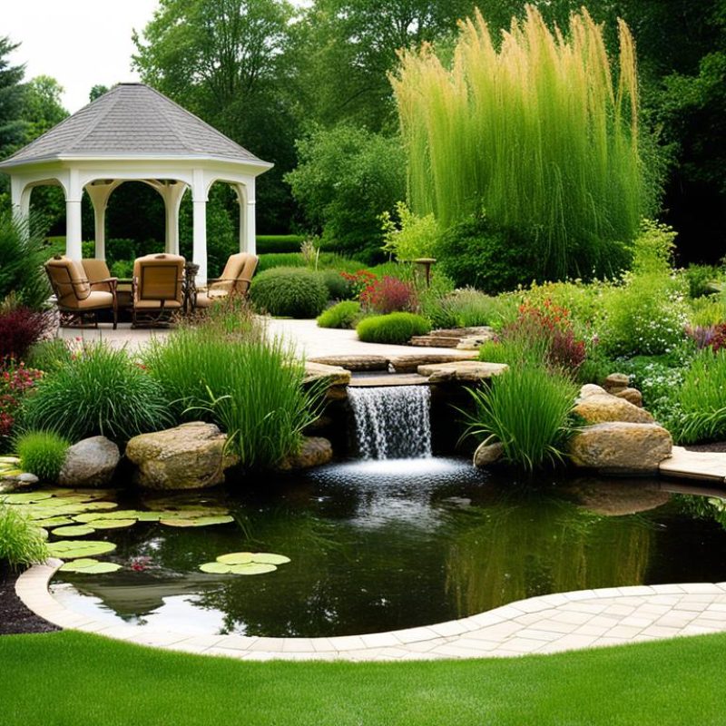 Aquatic Garden Landscape