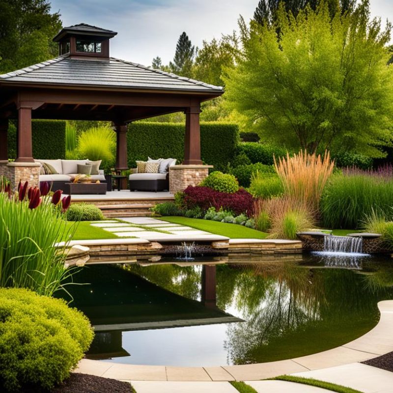 Aquatic Garden Landscape