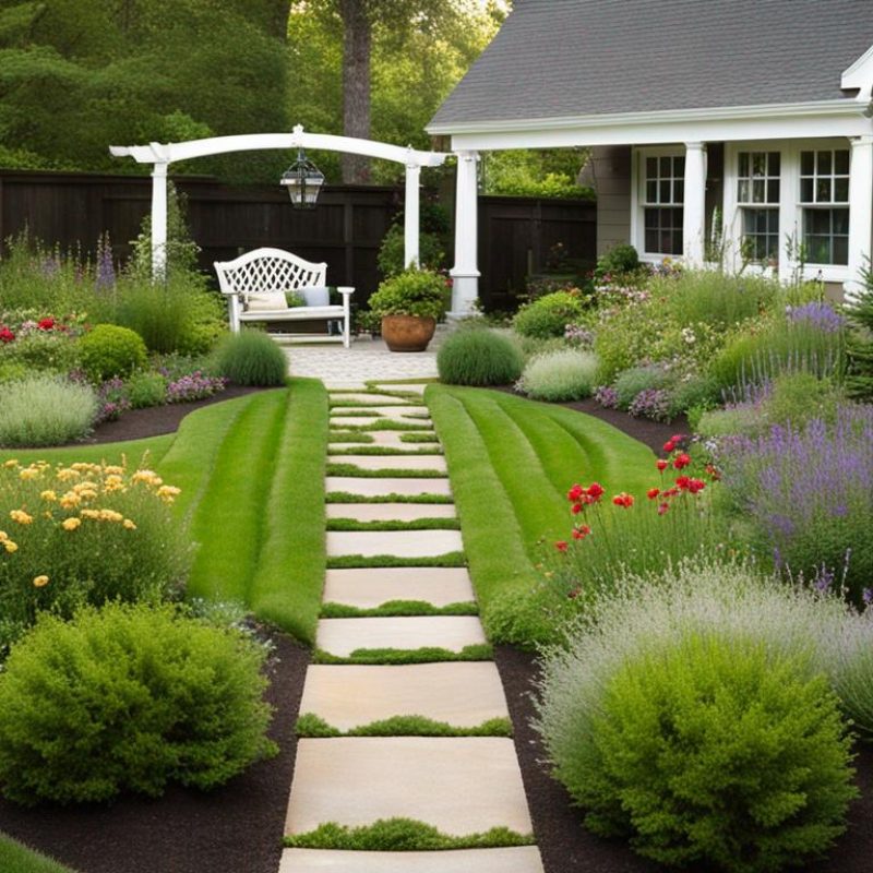 Colonial Style Garden
