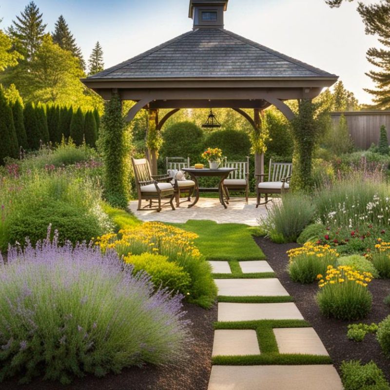 Colonial Style Garden