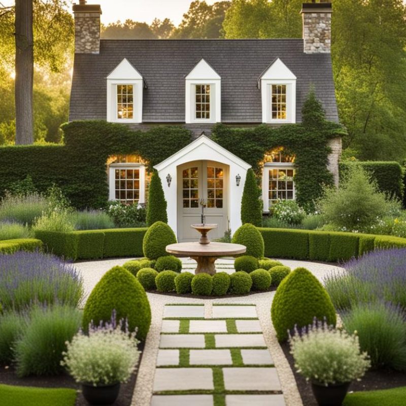 Colonial Style Garden