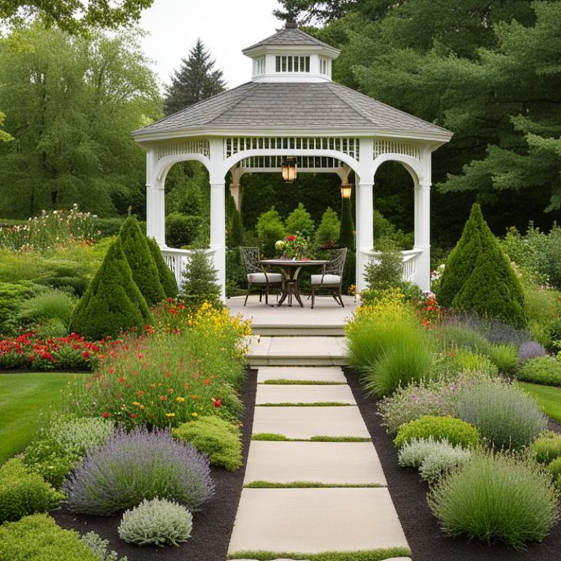 Colonial Style Garden