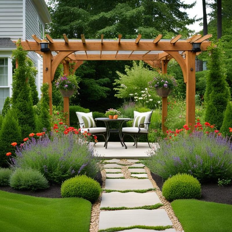 Colonial Style Garden