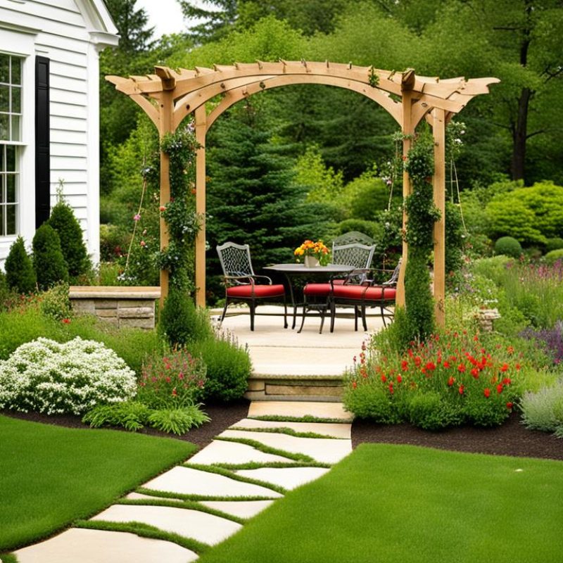 Colonial Style Garden