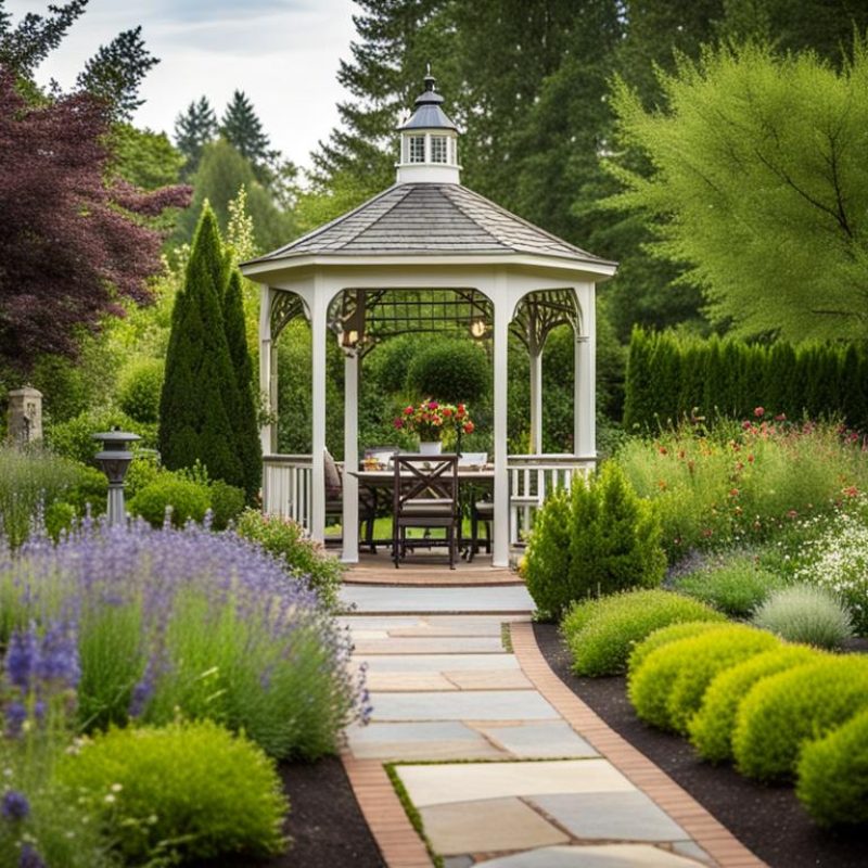 Colonial Style Garden