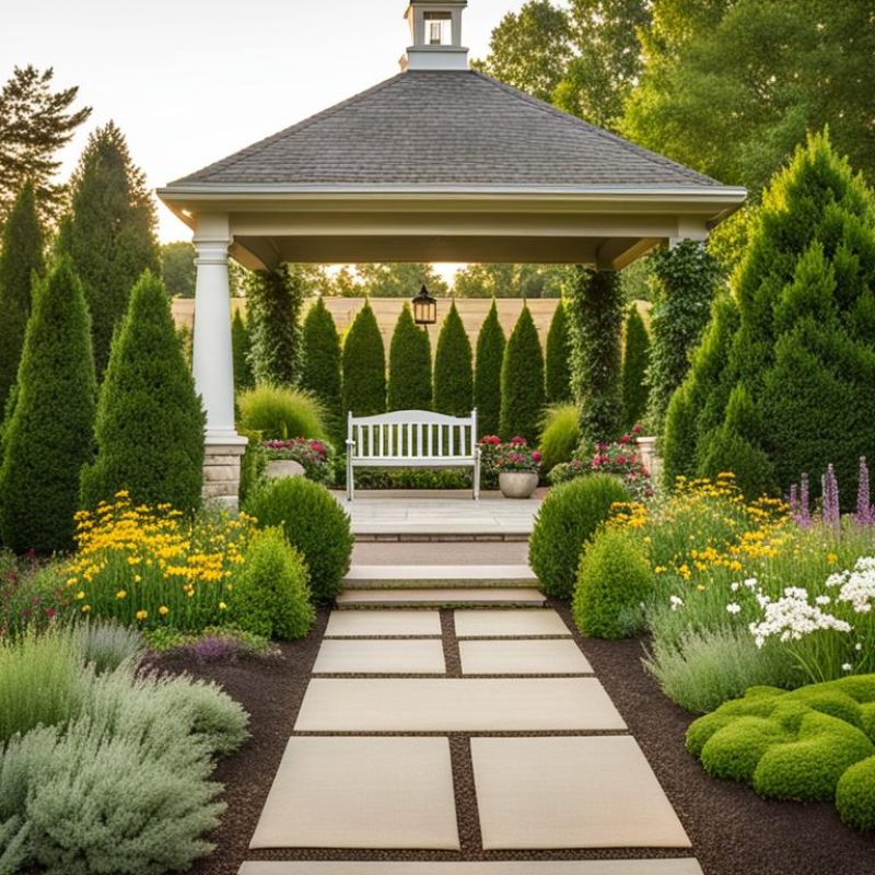 Colonial Style Garden