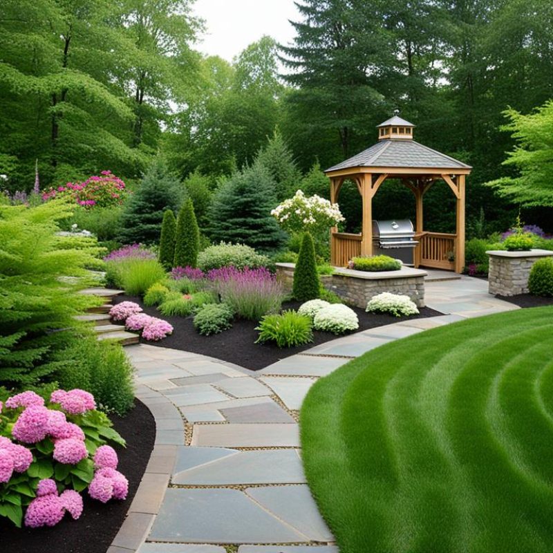 New England Style Garden