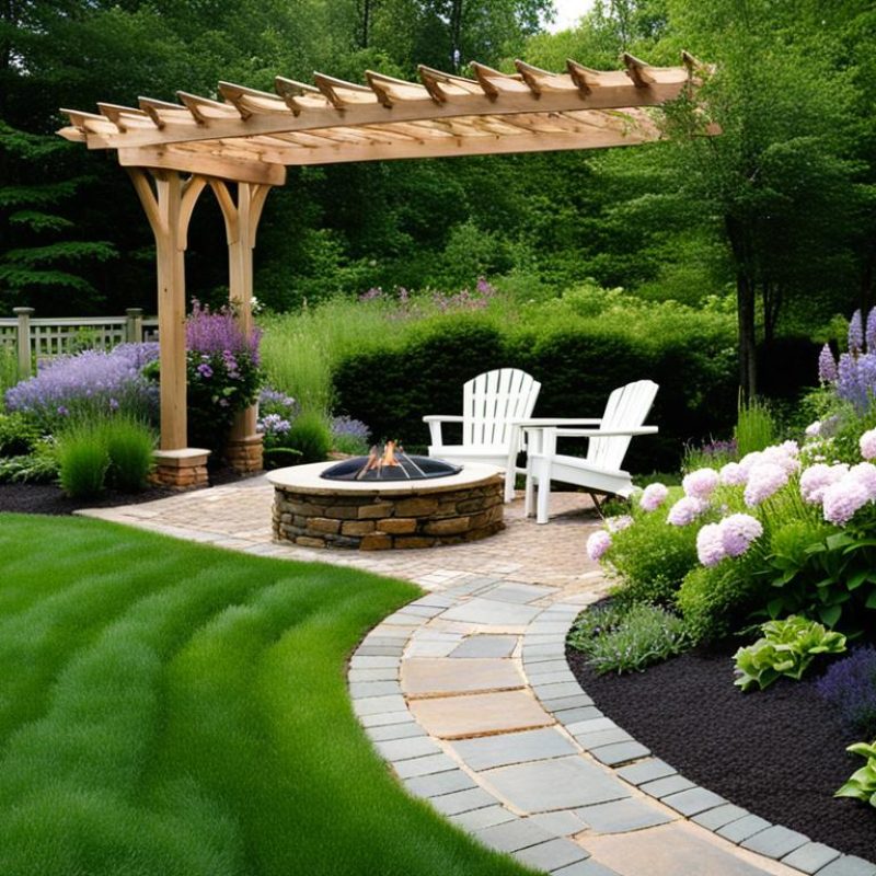 New England Style Garden
