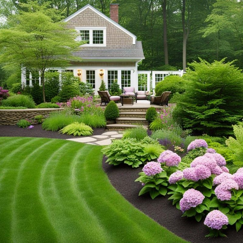 New England Style Garden