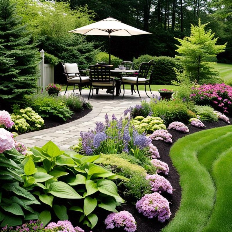 New England Style Garden