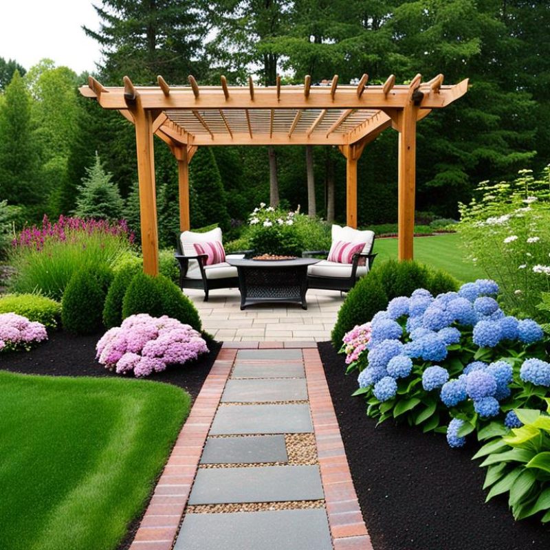 New England Style Garden