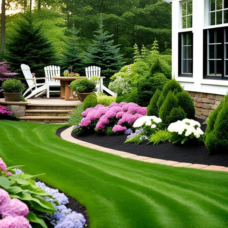 New England Style Garden