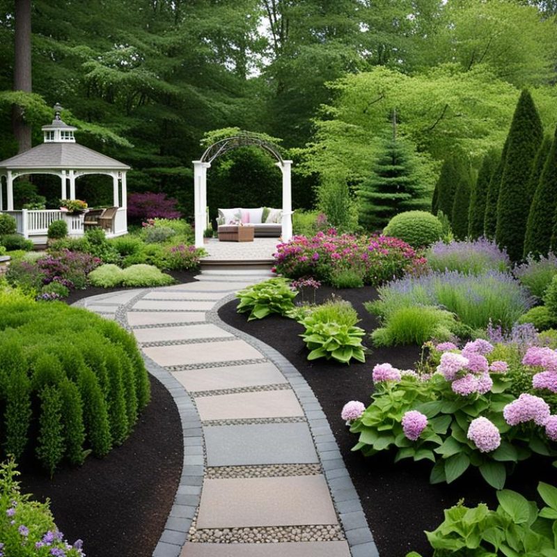 New England Style Garden