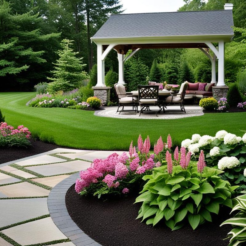 New England Style Garden