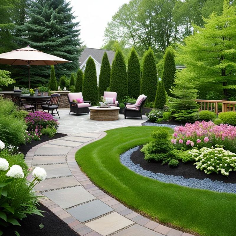 New England Style Garden