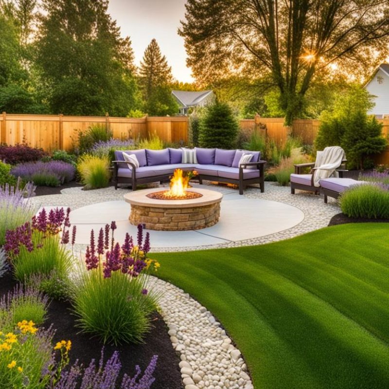 Pollinators-Friendly Garden Landscape