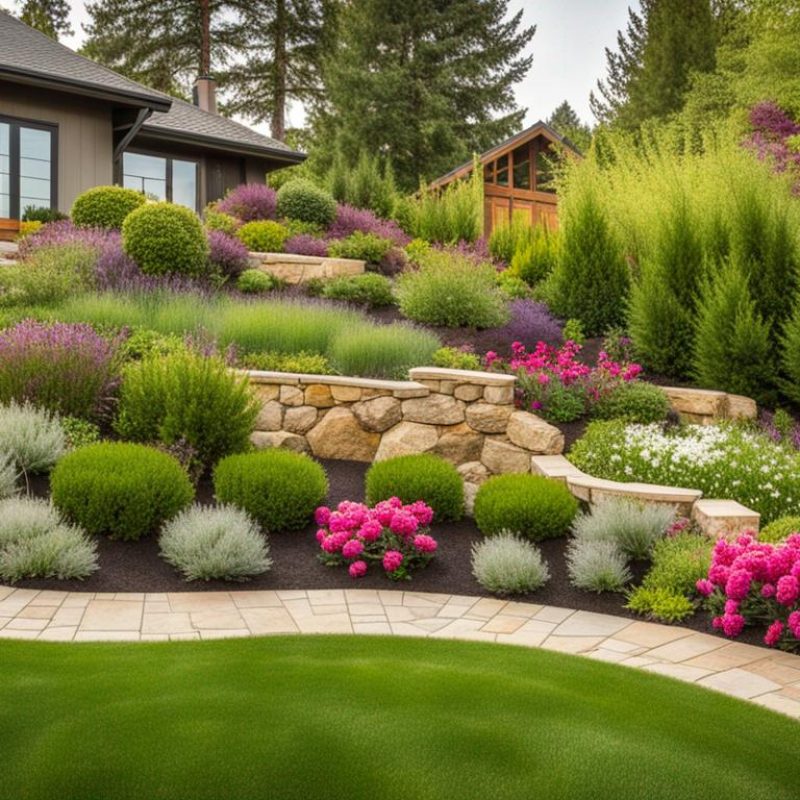 Terraced Garden Landscape Design