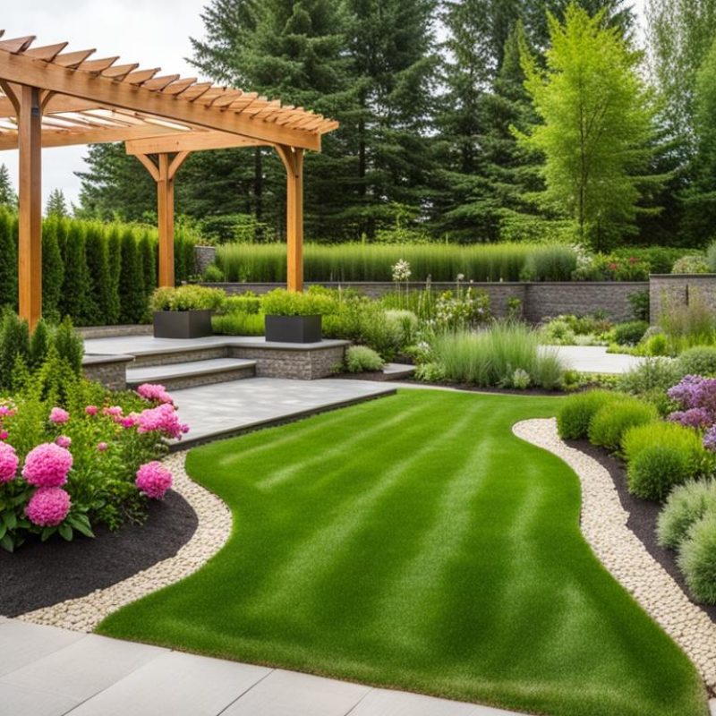 Terraced Garden Landscape Design
