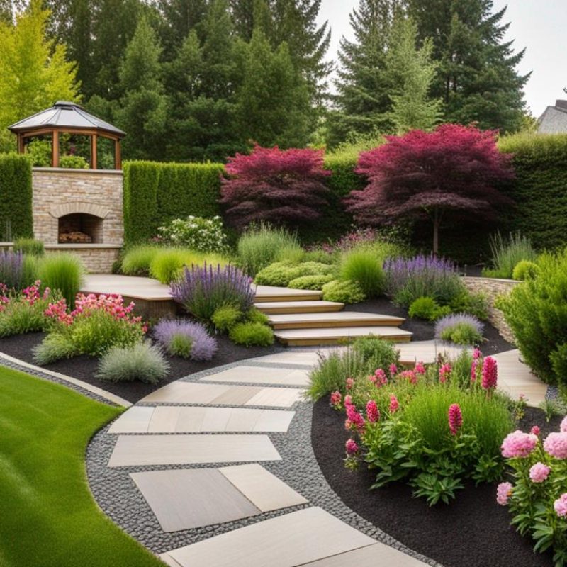 Terraced Garden Landscape Design