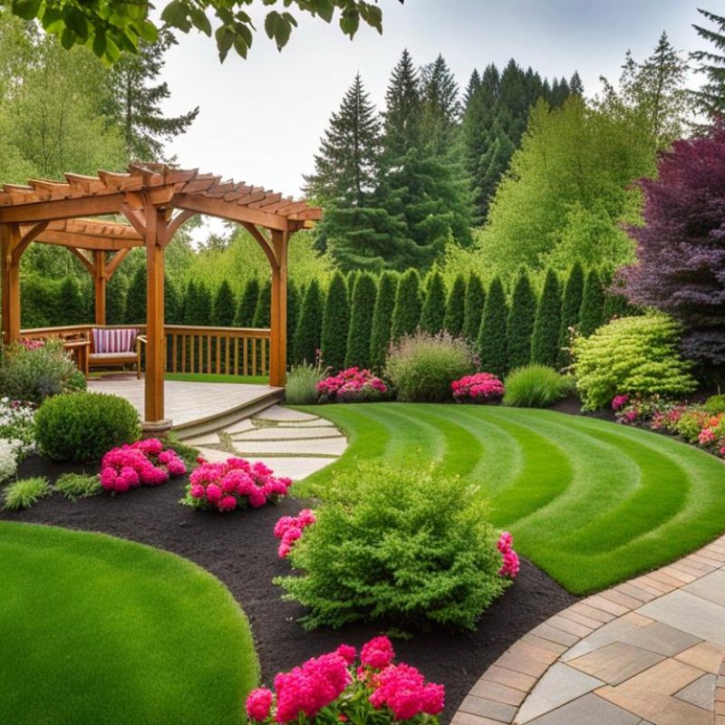Terraced Garden Landscape Design