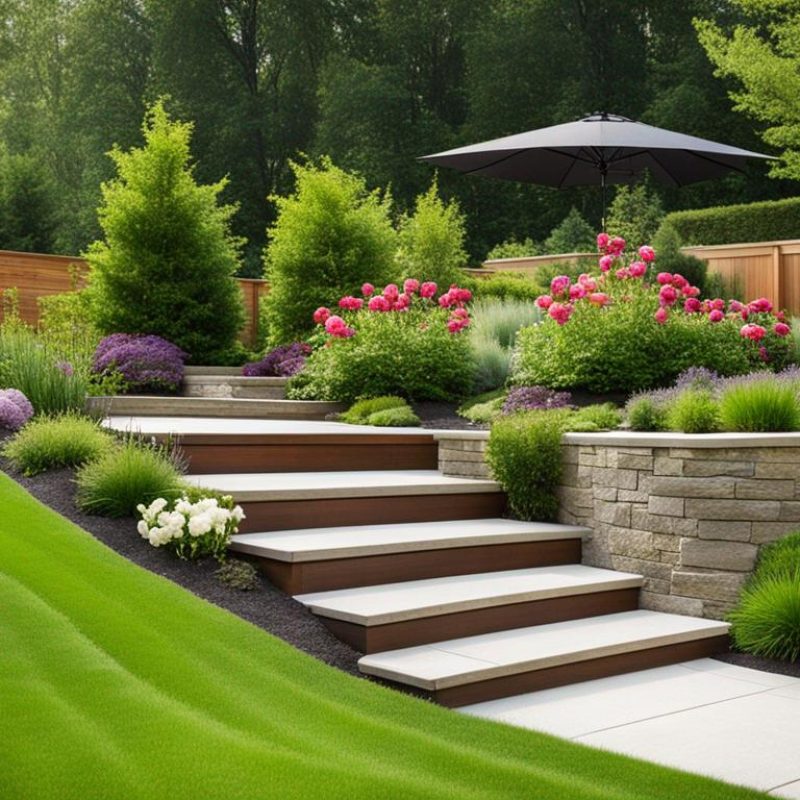 Terraced Garden Landscape Design
