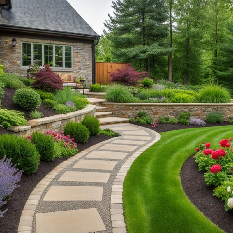 Terraced Garden Landscape Design