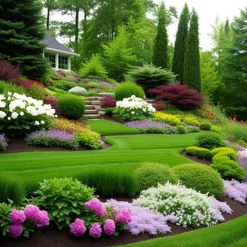 Terraced Garden Landscape Design
