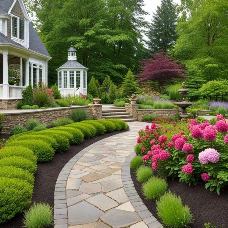 Terraced Garden Landscape Design
