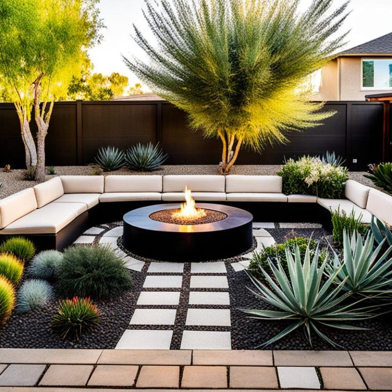 Xeriscaping Garden
