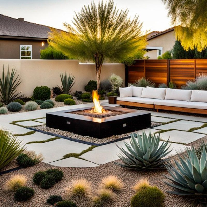 Xeriscaping Garden